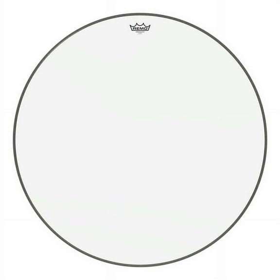 Remo Drum Heads 3700412 30 in. Dia. Ambassador Series Clear Bass Drumhead