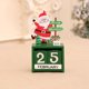 thumbnail image 5 of 3 piezas de decoraciones navideñas de calendario de madera, caja de regalo de Navidad, decoraciones de mesa para ventana, decoraciones navideñas, 5 of 5