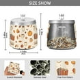 thumbnail image 2 of Yayeee Ashtray with Lid for Cigarette Smokeless Stainless Steel Home Ash Holder, Fall Beige Pumpkin, 2 of 7