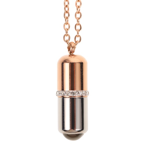 Shisuyan 1Pc Valentine's Day Neck Decoration Pill Shape Neck Chain Creative Neck Rings