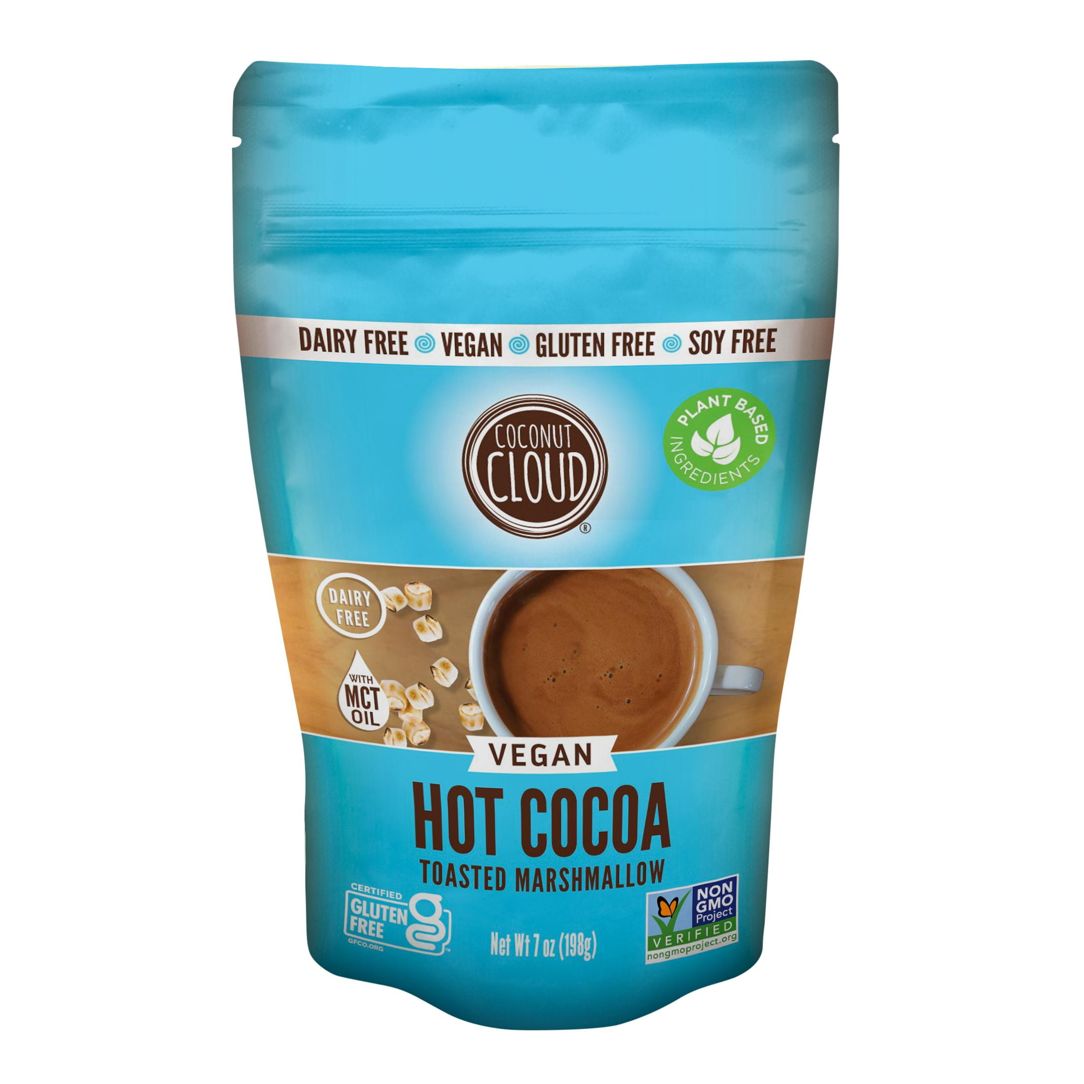 Coconut Cloud Toasted Marshmallow Hot Cocoa Mix, Vegan, Dairy Free, Non GMO, 7 oz