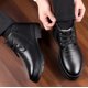 thumbnail image 5 of Botas de nieve de piel auténtica de alta calidad para hombre, botines cálidos de piel para invierno, color negro, talla 38-44, 5 of 5