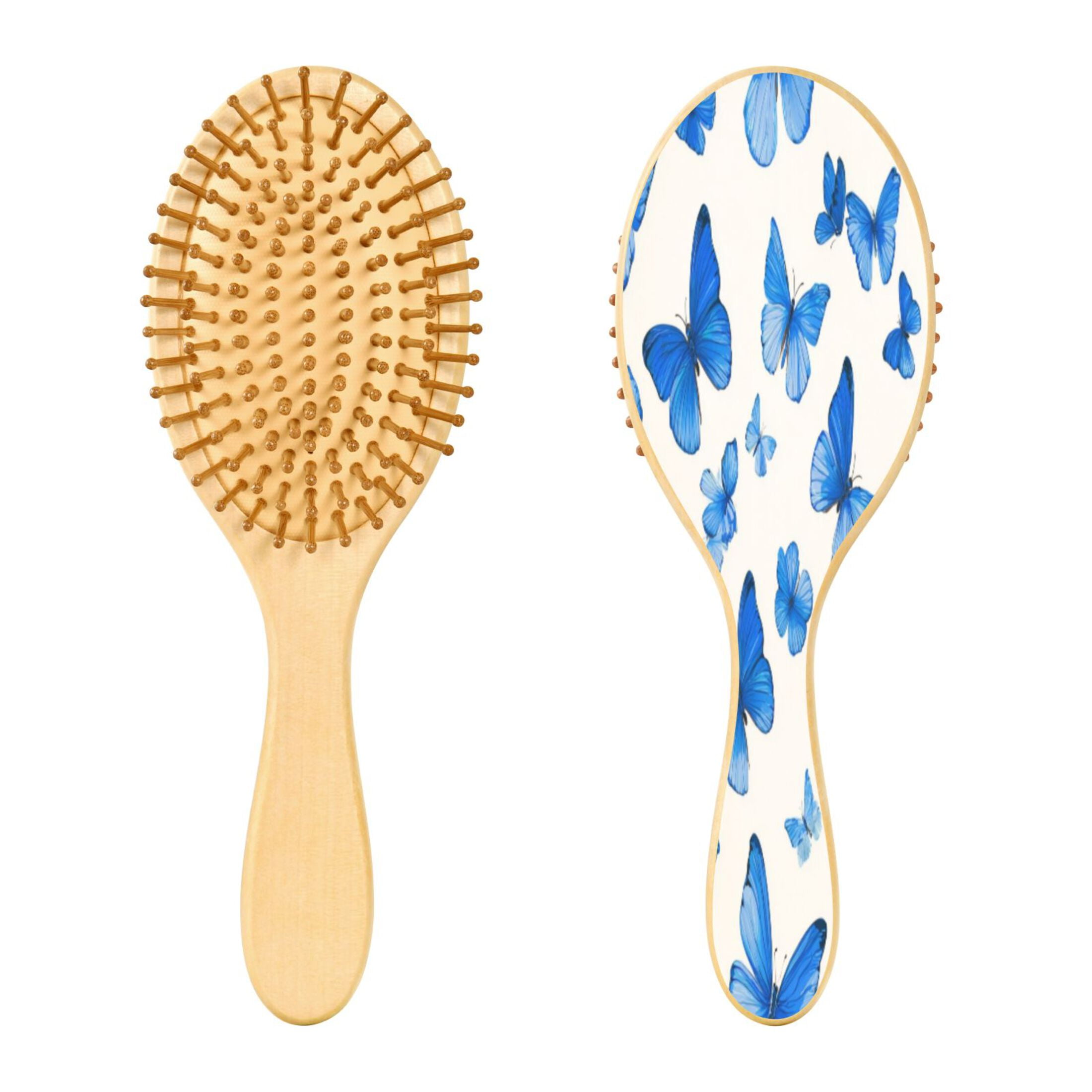 Ibiza EX4 Boar Bristle Hair Brush, 65mm Round, Lightweight, Salon