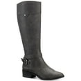 thumbnail image 1 of Style & Co. Womens Bennon Zipper Block Heel Knee-High Boots, 1 of 3