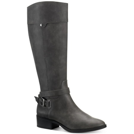 

Style & Co. Womens Bennon Zipper Block Heel Knee-High Boots