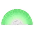 thumbnail image 6 of SDFGTstore 2PCS Foldable Dance Fan Spun Fabric and Plastic Fan Chinese Taichi Kungfu Fans Hand Fans, 6 of 15