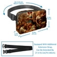 thumbnail image 3 of Labor Sling Bag Waist Pack Fanny Pack with Extension Strap Lightweight Adjustable Unisex, 3 of 7