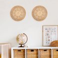 thumbnail image 6 of 30*30Cm Rattan Round Cross Porch Straw Home Stay Hay Rattan Wall Decoration Pendant Wall Wall Decoration Wall Hanging, 6 of 21
