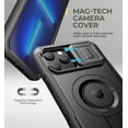 thumbnail image 4 of Funda Dexnor para iPhone 13 Pro Max/12 Pro Max con funda de cámara deslizante, soporte y protector de pantalla, 4 of 7
