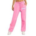 thumbnail image 2 of Kpop De-Mon Women's Loose Lounge Pants - Soft Cotton-Like Fabric, Comfortable Sleep & Home Wear Household Pants S, 2 of 3