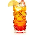 thumbnail image 2 of Juego De 6 Vasos De Vidrio Tiki Taka Hawaii 410 Ml, 2 of 3