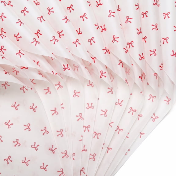Unique Bargains Gift Wrapping Paper Sheets for All Occasions White Butterfly 27.6"x 19.7"