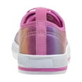 thumbnail image 4 of Laura Ashley Little Kids Girls Canvas Sneakers, Pink Multicolorr, Size: 1, 4 of 7