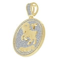 thumbnail image 3 of Genuine 2.50 Ct. VVS1 Natural MOISSANITE Diamond Zodiac Sign Aries Charm Pendant, 3 of 5