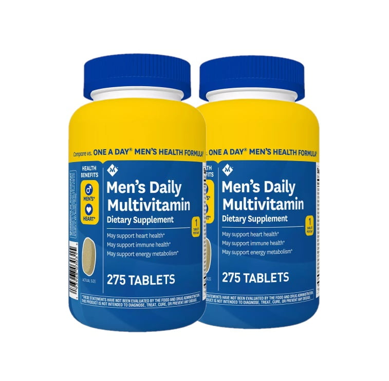 2 Pack | Member S Mark Men's Daily Multivitamin (275 ct.)