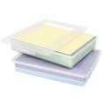 thumbnail image 1 of Caja de almacenamiento Lifewit de plástico multiusos, papel A4 transparente, 1 of 9