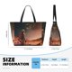 thumbnail image 4 of Disketp Astronaut On Mars A Bolsa de Playa de Gran Capacidad, Bolso Impermeable y a Prueba de Arena para Mujer, Ideal para Playa, Piscina y Natación, 4 of 7