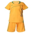 thumbnail image 3 of Choomomo Ensemble d'Uniforme de Sport pour Garçons, Débardeur à Manches Courtes avec Short à Cordon, Jaune A 24, 3 of 7