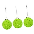 thumbnail image 3 of yotijay 3Pcs Pickleball Ornament Set Bag Keychain Christmas Tree Hanging Decorations for Green, 3 of 9