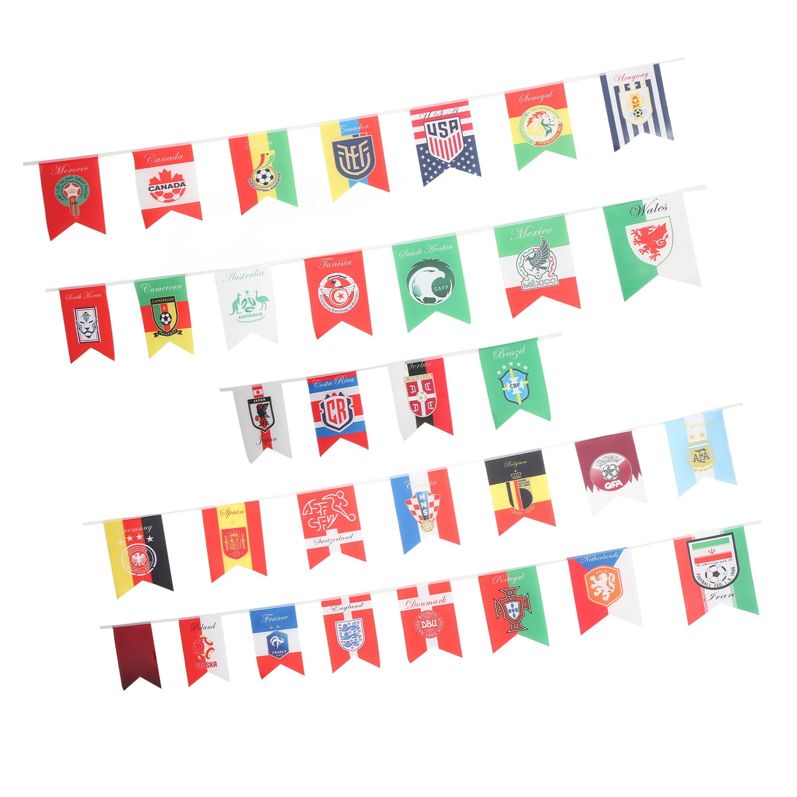 Banderas De La Copa Del Mundo De Fútbol 2022, Banderas Del Equipo De La ...