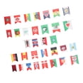 thumbnail image 1 of 2022 Soccer World Cup Flags Banner, Double Thread Sewing High Temperature Fixation World Cup Team Flags  For Bars For School Holidays, 1 of 8