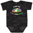 thumbnail image 3 of Inktastic I Am the King Cake Baby Boys or Girls Baby Bodysuit, 3 of 5