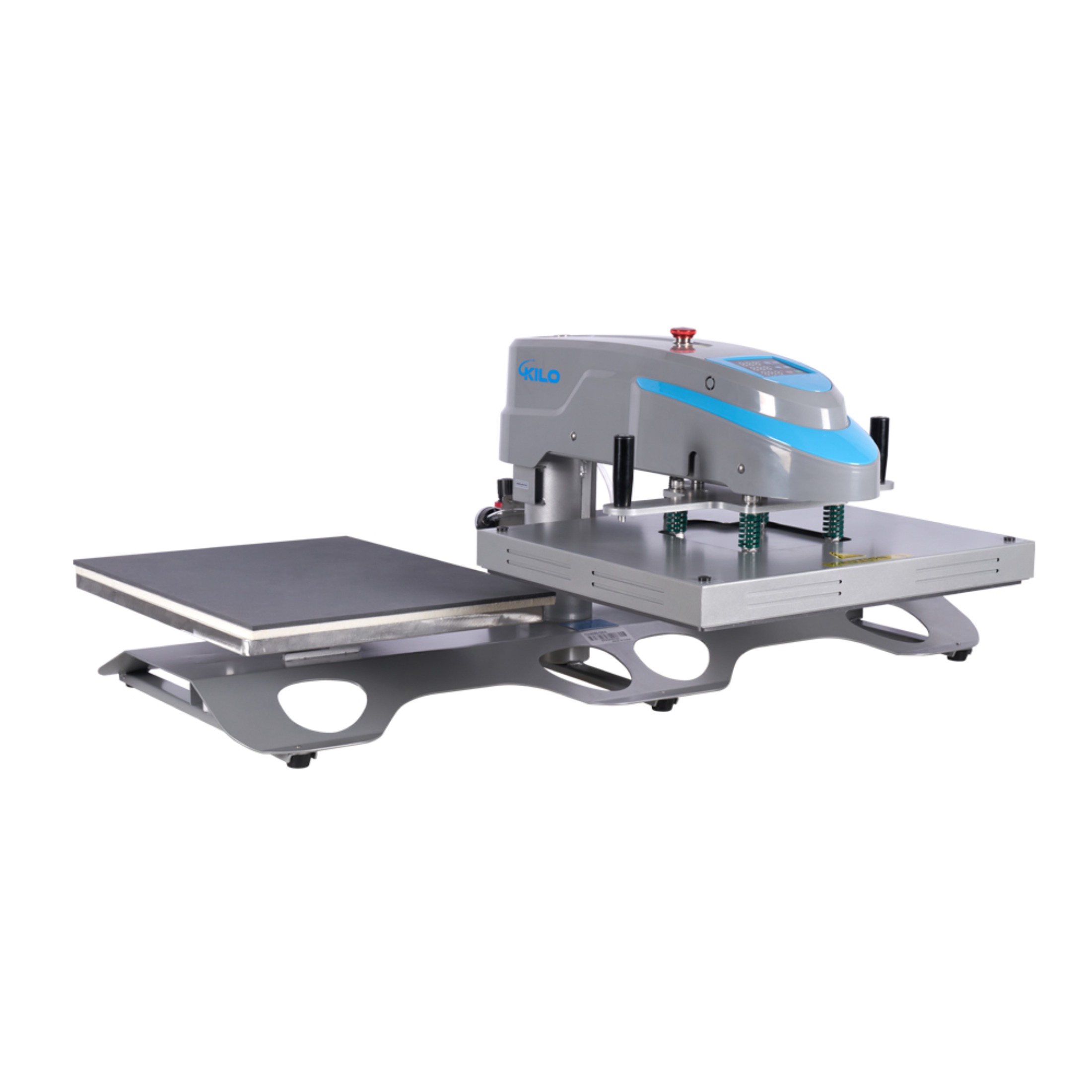 Heat Press Machine, Pneumatic Dual Platen Swing Away Heat Press 16x20
