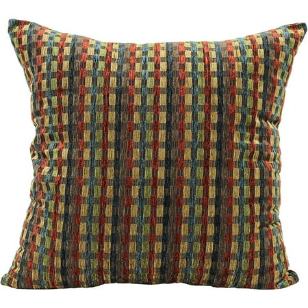 Better Homes and Gardens Multi Rectangle Decorative Throw Pillow 22" x 22