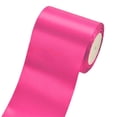 thumbnail image 1 of Cinta Decorativa ZOOYOO Satín Rosa Fucsia 10 cm x 22 m, 1 of 3