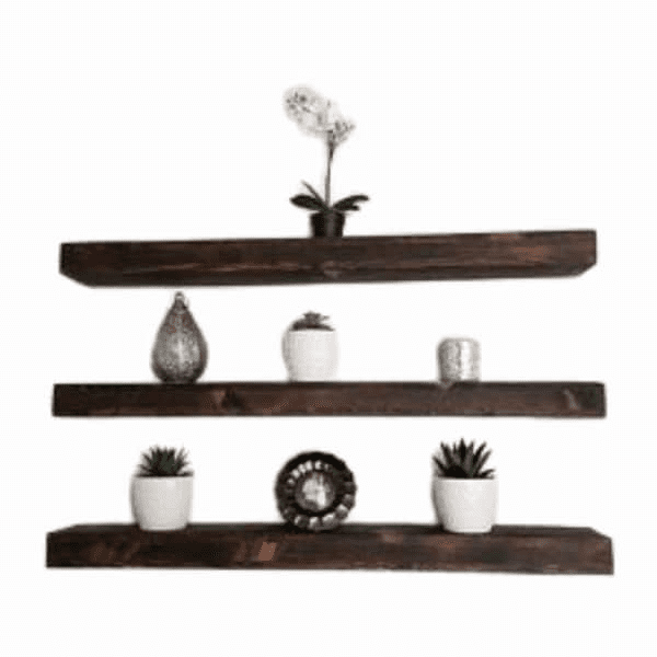 SET 3 Repisas Flotantes Libreros Empotrables en Pared DecoraTodo MID Moderno Minimalista