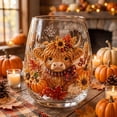 thumbnail image 4 of BBilaBu Fall Harvest Stemless Wine Glass, Printed Seasonal Drinking Cup for Wine, Juice, Water, Dining Table, Kitchen, Bar, Thanksgiving Dinner, Autumn Party and Seasonal Home Decor, 4 of 7
