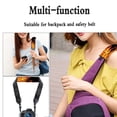 thumbnail image 7 of Chririnla Fire Pattern Design Car Seat Belt Pads 2 Pieces, Seat Belt Shoulder Pad Polyester Waterproof Soft for Trucks Sedan SUV, 7 of 7