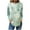 Green, variant on Womens St Patricks Day Shirts Long Sleeve Shamrock Clover Green Crew Neck Tee Shirts Lucky Tops Plus Size Graphic Casual Tunic Tops