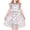 Beige, variant on Girls Dress Pink Cartoon Castle Princess Party Tulle Dress 4
