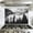 Color 1, variant on Kitchen Backsplash Peel and Stick Wall Murals Foggy Forest Wooden Landscape Mountain Wooden Framed Trees Removable Mural 35.4"W x 23.6"H, Oil Proof Vinyl Wallpaper for Fireplace & Behind Stove