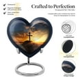 thumbnail image 3 of Butterfly Urns For Women Human Ashes - Heart Shaped Cremation Urn Human Ashes - Urns For Ashes Adult Male - Small Keepsake Heart Shaped Cremation Urns - Heart Shaped Cremation Memorial ( 3inch,1pcs), 3 of 5