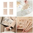 thumbnail image 2 of Elegant Jewelry Display Organizers Bags Multi Compartments Secure Storage Pouches For Rings Earrings Necklaces, 2 of 9