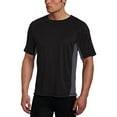 thumbnail image 1 of Kanu Surf Men's CB Rashguard UPF 50+ Swim Tee, Black, Large, 1 of 9