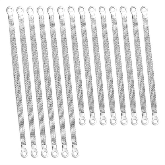 14 Correas de para Motor de 10/12 Pulgadas, Kit Universal de Correas de para Automoción, Correas de de Cobre para Automoción.