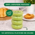 thumbnail image 5 of Harmony Proteins Matcha Green Tea Powder Sticks, Organic Japanese, Vanilla Flavor, 10 Count, 5 of 9