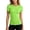 Green, variant on Women's Everyday Tee - Smooth Short Sleeve Top for Daily Wear and Training Lightweight Lightweight Performance Top for Running Gym Outdoor, Green, XXL