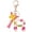 R, variant on S Initial Letter Keychain Personalized Gift Accessory With Cute Style, Durable Plastic Material And Compact Design For Gift Giving And Special Occasions 2.0X1.0X0.5In 0.1Lb