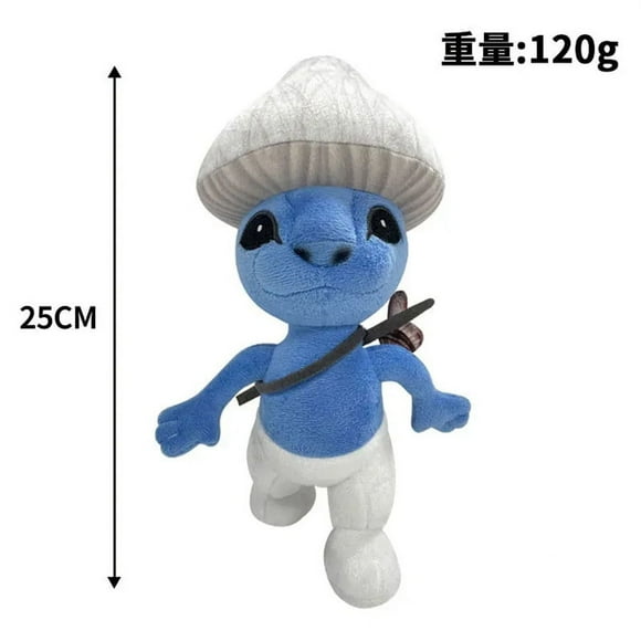 The Smurfs, The Coquet Smurf Blue Cat Plush Toy Cat Doll Funny Peripheral Doll Stock Doll Children's Play