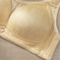 thumbnail image 3 of HomeDM Wireless Full Coverage Bra for Women No Underwire Bras Soft Support Push Up Seamless Bralettes Everyday Bra, Beige, 38B-C, 3 of 9