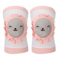 thumbnail image 2 of Modas de Rodilla de Bebé, Cojín Engrosado Anti Slip Wnee Rodea Protección de beatable Apariencia de Gato Rosa para Gatear Para Niños Pequeños para el Bebé, 2 of 7