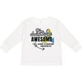 thumbnail image 3 of Inktastic Im Down Right Awesome Down Syndrome Awareness with Arrow Boys or Girls Long Sleeve Toddler T-Shirt, 3 of 5