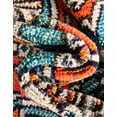 thumbnail image 4 of Unique Loom Estrella Collection Area Rug - Salma (2' 2" x 6' 9" Runner Orange/Blue), 4 of 7