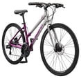 thumbnail image 4 of Schwinn Circuit Hybrid Fitness Bike, 700c Wheel, 21 Speeds, Gray / Purple, 4 of 4