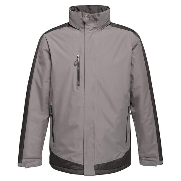 Regatta - Chaqueta aislante impermeable en contraste para chico hombre (Gris Seal/Negro) Regatta UTPC3315_sealgreyblack
