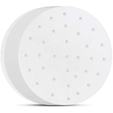 

9 Inch Air Fryer Liners Set of 200 Nonstick Air Fryer Parchment Paper/Bamboo Steamer Paper/Round Parchment Paper for Air Fryer Steaming Basket and More(5/6/7/8/10in Available)